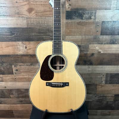 Martin 000-42 Modern Deluxe Left-handed Acoustic Guitar - Natural, Hard Case, Free Ship, 289 image 2