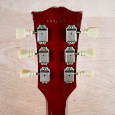 Tokai Reborn Old LS-50 MIJ 1980 Cherry Sunburst Vintage Japan w/ Bag image 23