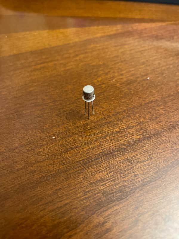 10 NOS Continental Devices Indian Ltd. (CDIL) BC109C NPN Transistor - TO-18 metal can for Fuzz Face, etc. image 1