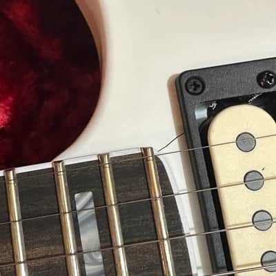 Fender Jim Root Jazzmaster V4 Electric Guitar w/ Case - White image 12