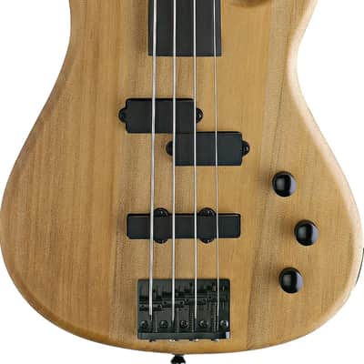 Stagg BC300FL-NS Fusion Solid Alder Body Hard Maple Bolt-On Neck Fretless 4-String Bass Guitar image 4