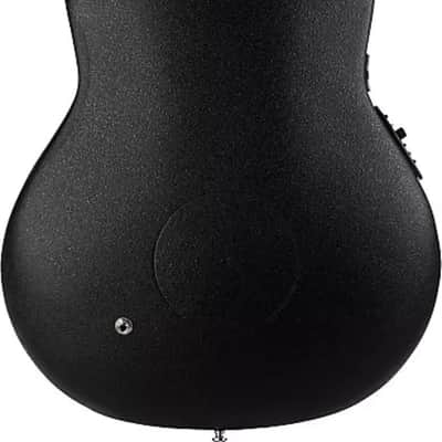Ovation Celebrity Elite Exotic Super Shallow Acoustic-Electric Guitar, Tiger Eye w/ Gig Bag, Stand, and Tuner image 4