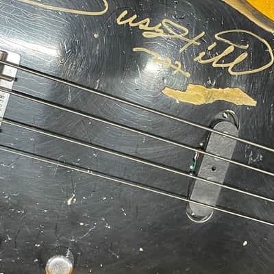 Fender Prototype Precision bass ex Dusty Hill ZZ TOP 2011 black image 2