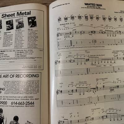 Guitar For The Practicing Musician RATT Warren DeMartini Robin Crosby Dec 1985 Back Issue with Tab image 7