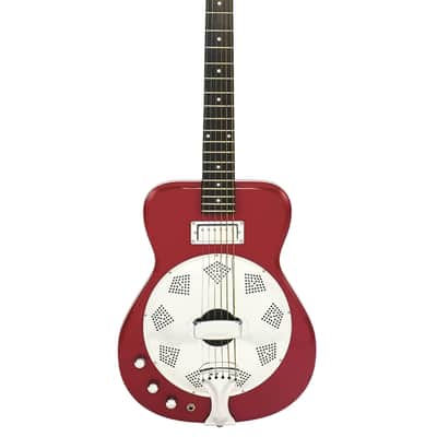 Airline Guitars Folkstar Red Left-Handed image 2
