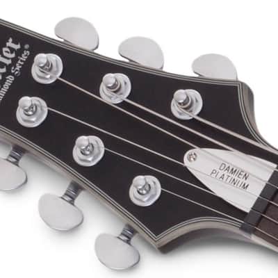 Schecter Damien Platinum-6 LH Satin Black image 6