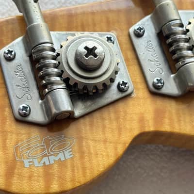 Fender MIJ JB-62 Foto Flame Jazz Bass + Documention 1994 - 1996 - Natural image 18
