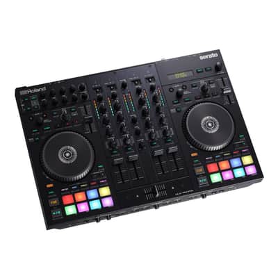 Roland DJ-707M Compact Rugged Mic Section Dual USB Ports Serato DJ Controller image 3