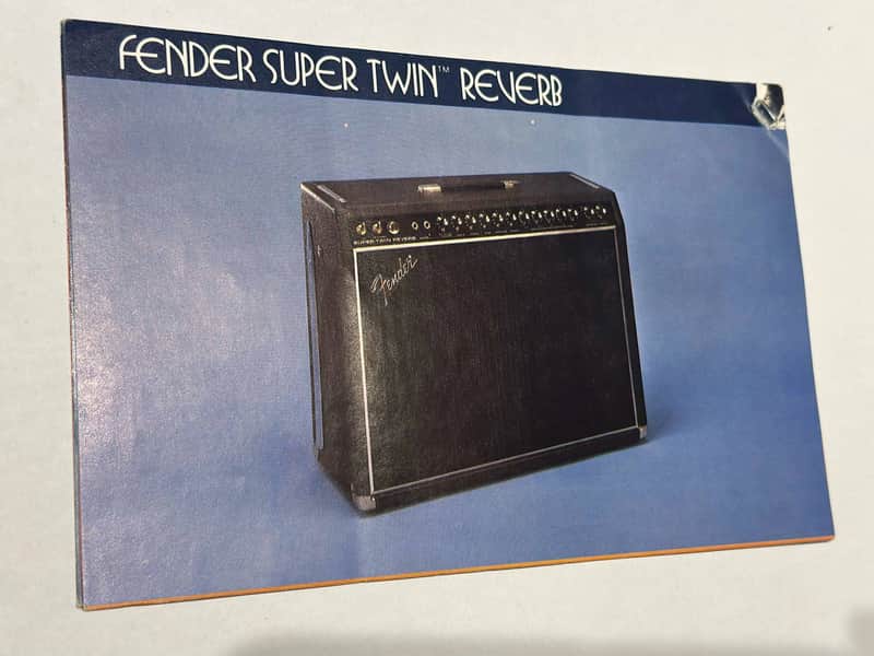 Original Fender Catalog advertisements 1980s image 1