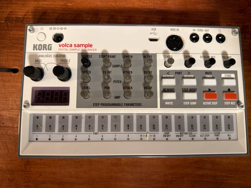 Korg Volca Sample 2 Digital Sample Sequencer