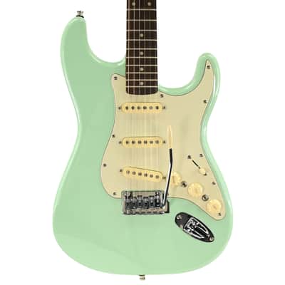 Squier Affinity Stratocaster Surf Green Pre-Owned image 3