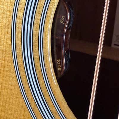 Martin Road Series DE Retro Plus Granadillo Acoustic-Electric Guitar  - Torrefied Spruce Top image 6