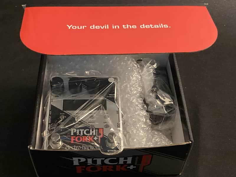 Electro-Harmonix Pitch Fork+ (Pitch Fork Plus) Polyphonic Pitch Shifter -Super-Mega-Clean!! image 1