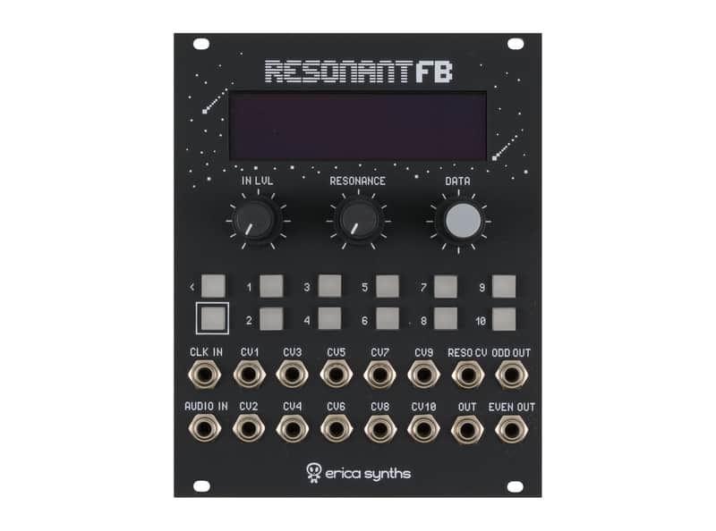 Erica Synths Graphic Resonant Filterbank Filter + EQ [USED] image 1