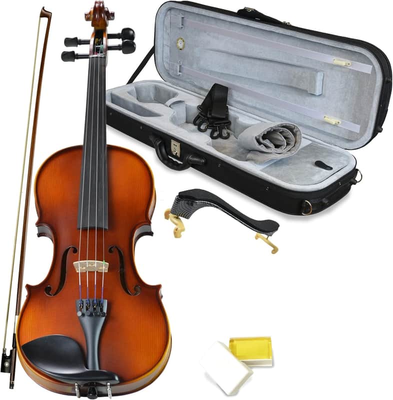 Violin 4/4 Full Size Case and Accessories Included image 1