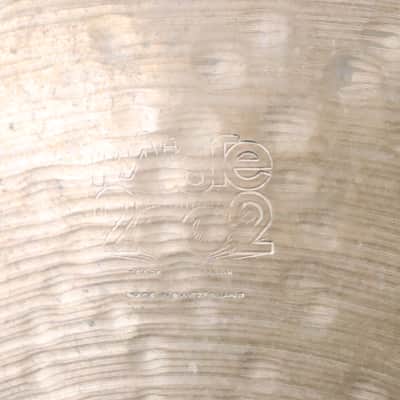 Paiste 20" 2002 Ride Cymbal 2,628g Vintage 1970's Black label image 6