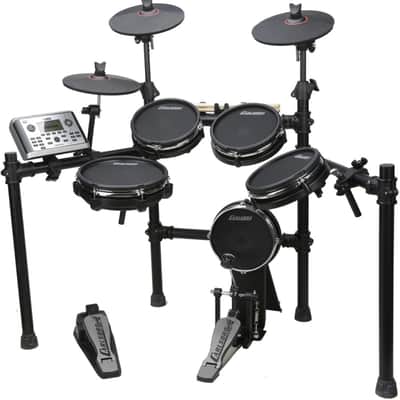 Carlsbro CSD401 Compact Electronic Mesh Drum Kit with 5 drum pads and 3 cymbals image 2
