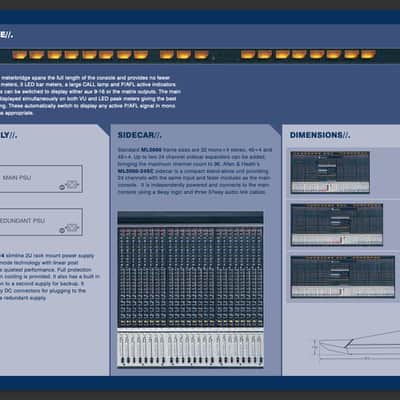 Allen & Heath ML5000 VCA 40 Channels - Full Working order / Restored / Serviced image 17