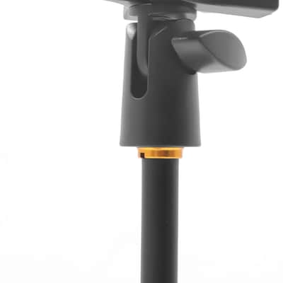 Large Microphone Clip Hoder For Mic Stand,Adjustable, with Metal Adapter, 32-68mm Diameter Range image 2