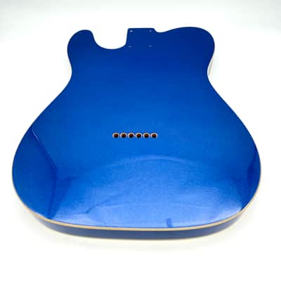 HooDoo Telecaster Body Alder Bound Blue Metallic Light htb6400 image 8