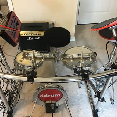 ddrum 4 Clavia Electronic Drum Set  5- Piece W/ Rack Vintage Electric Drums  From Sweden image 2