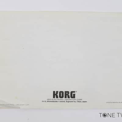 Korg Polysix Owners Manual Instruction Book Guide VINTAGE SYNTH DEALER image 3