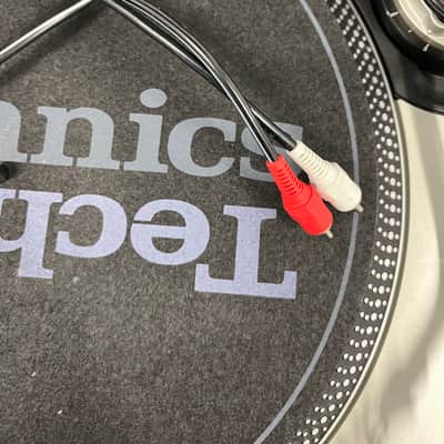 Technics SL-1200MK5 Silver Pair - Original Dust Covers, Headshells, Audio-Technica Cartridges image 15