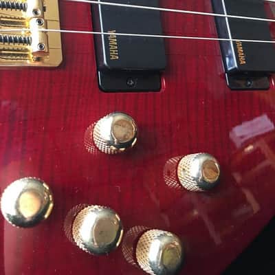 Yamaha RBX 6JM John Myung Signature 2012 Amber Red image 10