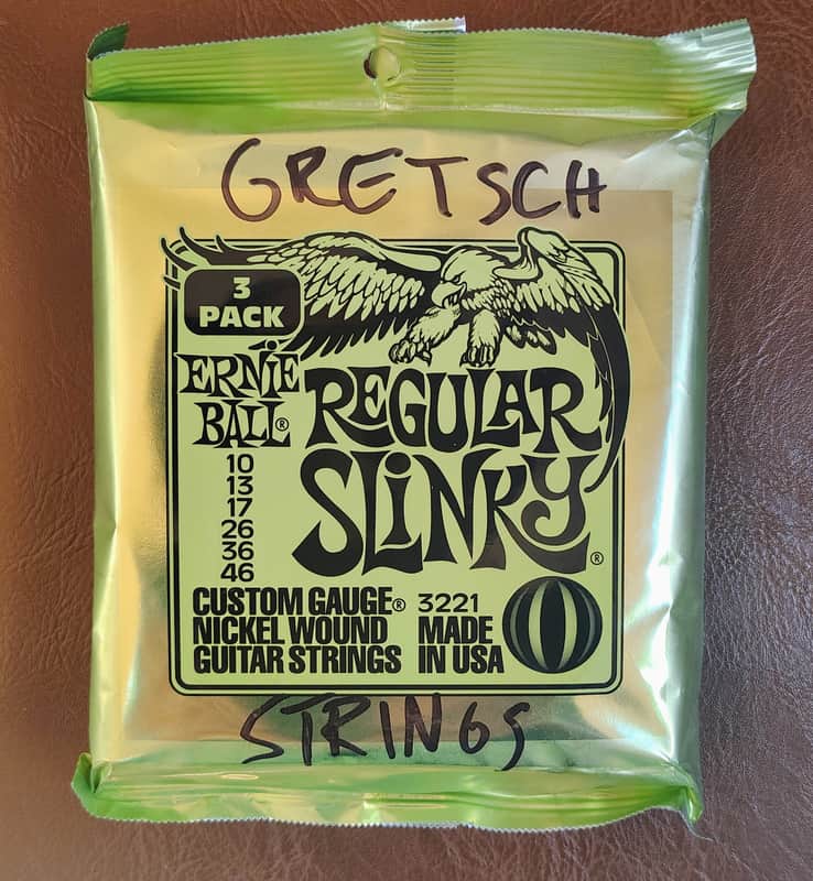 3 Sets - Ernie Ball - Regular Slinky - Electric Guitar Strings (10-46) image 1