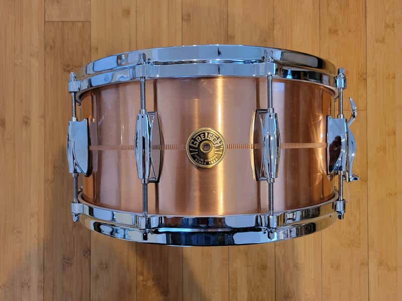 Snares - Gretsch 6.5x14 USA Custom 2mm Copper Snare Drum