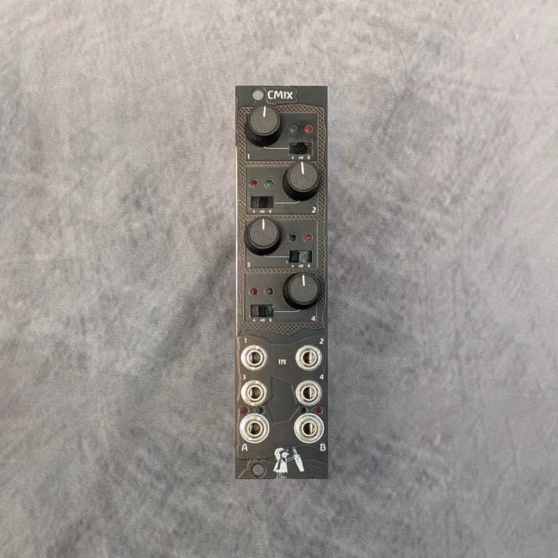 MSW CAVEMAN MODULES CMIX 4 CHANNEL MIXER : BRAND NEW :  [DETROIT MODULAR] image 1