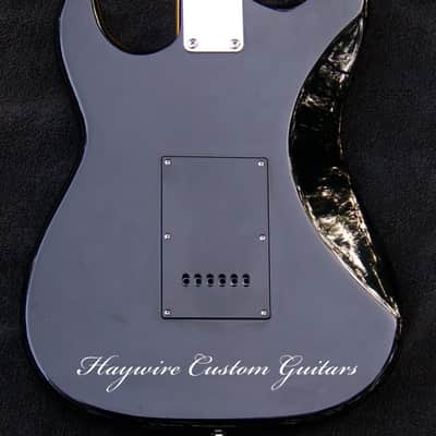GILMOUR STYLE Mahogany Black S Style +7 Sound Switch+ Maple Neck w/Dual Action Truss Rod +Bridge Tone Control+TrebleBleed+Matched Custom Pickups+Leveled and Crowned Frets with Seymour Duncan SL59-1 Little 59 Humbucker Bridge Pickup+ Low Action Setup! image 12