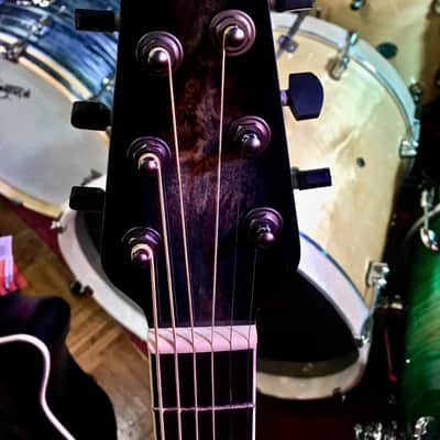 Ovation ExoticWood Legend Acoustic/Electric Guitar (Poplar Burl Burst) with Bag (C2078AXP2-PB) image 6