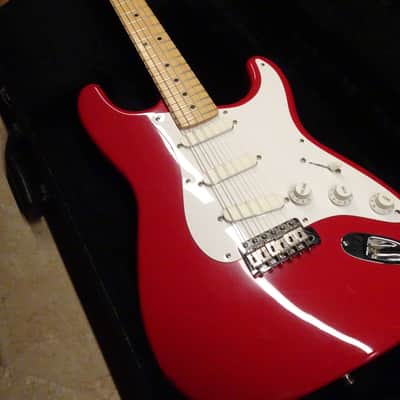 Eric Clapton Artist Series Stratocaster 1st Year- 1988-89-Rare Torino Red--Super Clean image 13