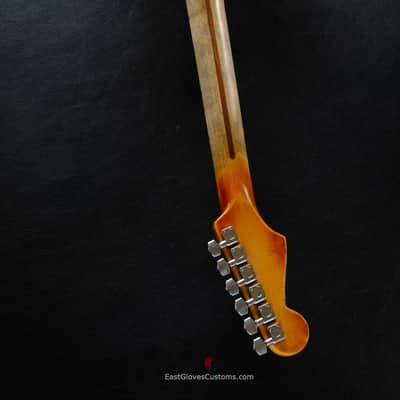Fender Stratocaster TV Yellow/Sunburst  Heavy Aged Relic by East Gloves Customs (RARE) image 18