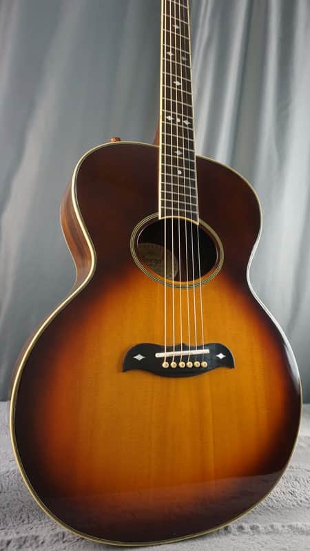 Aria Elecord FE-60 w/ Built-In Electronics w/ Hard Case image 1