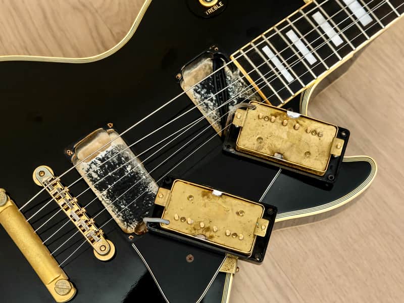 1979 Yamaha LP-800C Lord Player Custom Black Beauty Vintage Guitar