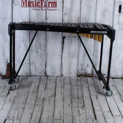Musser M41 Xylophone Kit 3 Octave Musser Xylo Kit with Kelon Bars Black Lacquer image 6