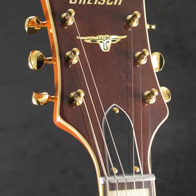 Gretsch G6120T-55 Vintage Select Edition '55 Chet Atkins Vintage Orange Stain Lacquer image 7