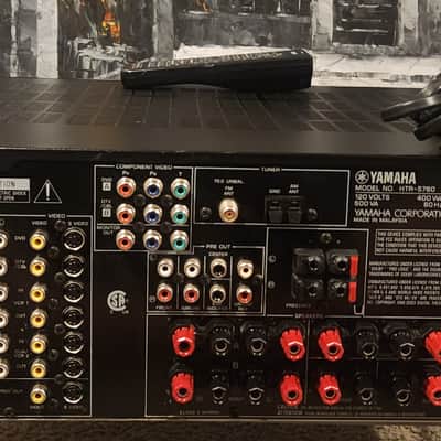 Yamaha Yamaha HTR-5760 Audio Video Receiver 2004 - Black metal image 7