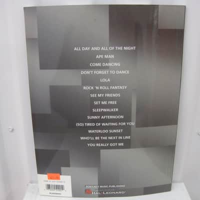 The Kinks Greatest Hits Piano Vocal Guitar Sheet Music Song Book Songbook image 2