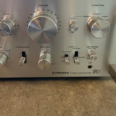 Pioneer Spec-1 preamplifier working 1970’s image 4