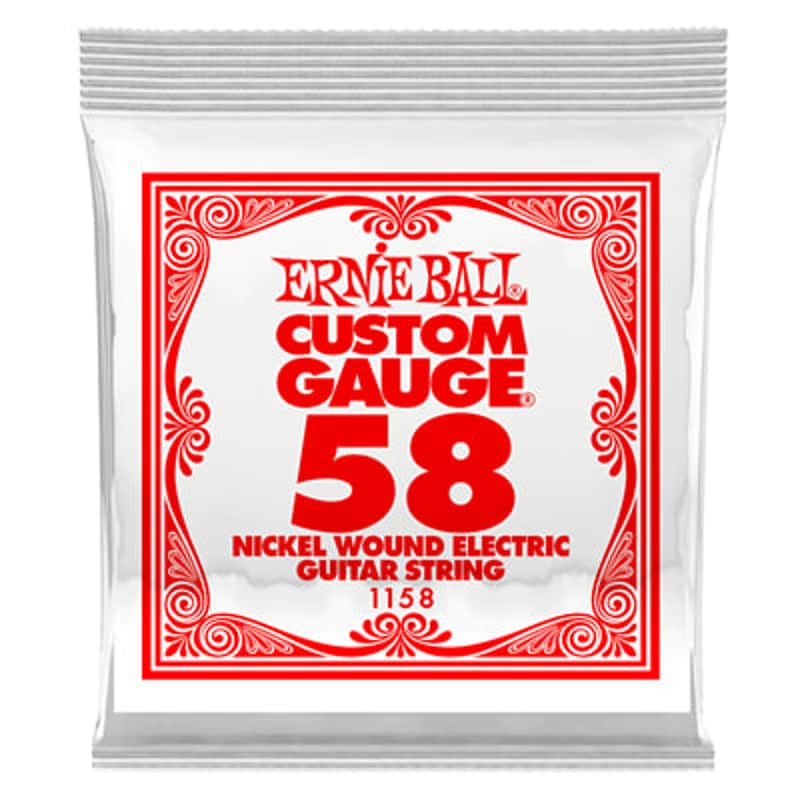Ernie Ball Ernie Ball .058 Nickel Round Wound Nickel