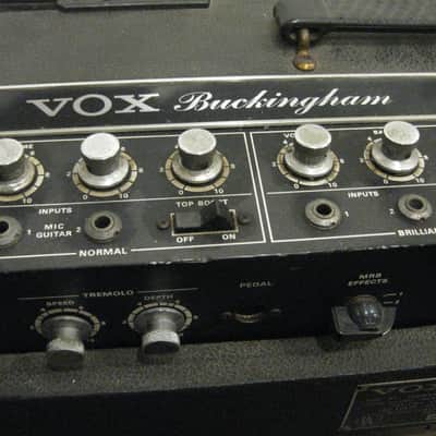 Vox Buckingham Super Reverb V1121 1968 Black image 3