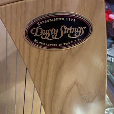 Dusty Strings Ravenna 34 / 34-String Lever Harp w/ Full Loveland Levers, Stand & Tuning Wrench - Natural/Black image 6