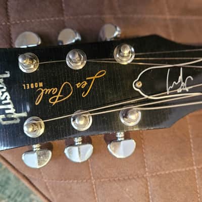 Gibson Custom Shop Joe Perry Signature "Gold Rush" Les Paul Axcess (Signed #11, Aged) 2019 - Present - Aged Antique Gold image 4