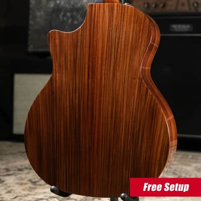 Taylor 414ce Studio Grand Auditorium Acoustic/Electric Guitar - Natural with Gig Bag image 2