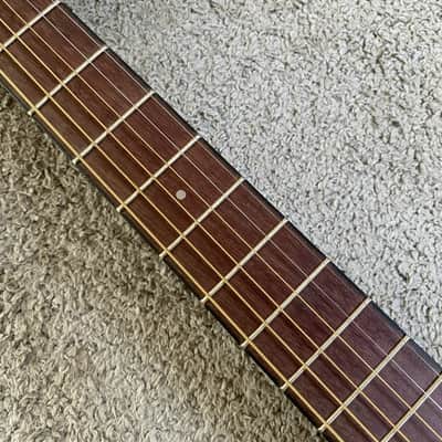 SX Mini 34 Inch Travel Acoustic Guitar, Pine Wood Body, Mahogany Neck image 8