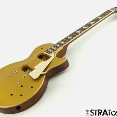 USED Epiphone Les Paul Standard 50s BODY & NECK w/ Pickguard Guitar Goldtop image 1