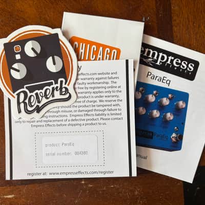 Empress Effects ParaEQ with Boost 2010s, mint condition image 4